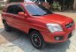 Red Kia Sportage 2009 for sale in Cebu-0