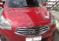 Red Mitsubishi Mirage G4 2016 at 80000 km for sale-3