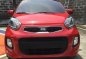 Red Kia Picanto 2017 Automatic for sale -0