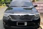 Sell Black 2012 Toyota Fortuner at 40000 km-0