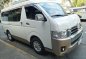 White Toyota Hiace 2015 Van for sale  -0