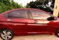 Red Honda City 2015 at 27000 km for sale -2