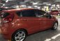 Selling Orange Ford Fiesta 2012 Automatic Gasoline -3