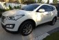Sell White 2013 Hyundai Santa Fe in Quezon City-0