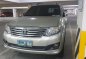 Pearlwhite Toyota Fortuner 2012 for sale in Mandaluyong City-0