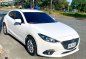 Pearl White Mazda 3 2015 for sale in Quezon-1