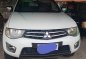 White Mitsubishi Strada 2014 for sale in Manila-0