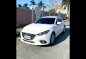 Pearl White Mazda 3 2015 Hatchback at  Automatic   for sale in Quezon City-1