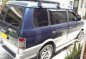 Blue Mitsubishi Adventure 1998 SUV / MPV at Manual  for sale in Manila-2