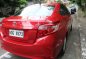 Selling Red Toyota Vios 2017 Sedan at Automatic in Pasig-2