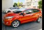 Orange Ford Fiesta 2013 Hatchback for sale in Quezon City-0