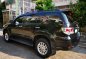 Black Toyota Fortuner 2014 for sale in Automatic-9