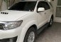 White Toyota Fortuner 2014 Automatic for sale -2