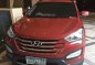 Selling Red Hyundai Santa Fe 2013 in Makati-0