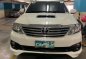 Selling White Toyota Fortuner 2016 in Manila-0