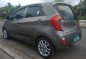 Grey Kia Picanto 2010 for sale in Automatic-2