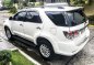 White Toyota Fortuner 2014 for sale in Manila-3