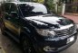 Black Toyota Fortuner 2015 SUV / MPV at Automatic  for sale in Manila-5