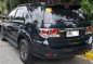 Black Toyota Fortuner 2015 SUV / MPV at Automatic  for sale in Manila-9