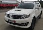 White Toyota Fortuner 2015 for sale in Manual-1