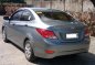 Silver Hyundai Accent 2015 for sale in Trece Martires-0