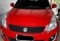 Red Suzuki Swift 2018 Automatic for sale -0