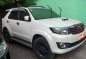 Pearl White Toyota Fortuner 2015 for sale in Quezon City-4