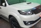 Pearl White Toyota Fortuner 2015 for sale in Quezon City-3