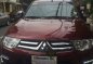 Red Mitsubishi Montero sport 2015 for sale in Manila-1