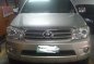 Silver Toyota Fortuner 2011 for sale in Manila-3