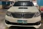 Sell White 2014 Toyota Fortuner at 80000 km-0