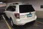 Pearl White Subaru Forester 2010 for sale in Manila -1