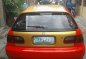 Sell Red 1992 Honda Civic in Bacoor-1