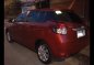 Red Toyota Yaris 2015 Hatchback for sale in Manila-2