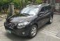 Black Hyundai Santa Fe 2010 SUV / MPV for sale in Manila-0