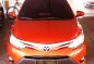 Orange Toyota Vios 2016 Sedan at Automatic  for sale in Manila-0