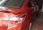Orange Toyota Vios 2013 Sedan for sale in Bacoor-5