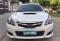 White Subaru Legacy 2010 Sedan for sale in Manila-0