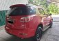 Selling RedChevrolet Trailblazer 2017 SUV / MPV in Manila-1