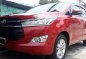 Red Toyota Innova 2016 for sale in Marikina-0