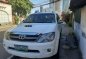 White Toyota Fortuner 2007 for sale in Manila-2