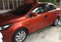 Orange Toyota Vios for sale in Muntinlupa City-0