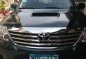 Sell Black 2014 Toyota Fortuner in Mandaluyong-2