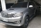 Selling Silver Toyota Fortuner  2.7 (A) 2015 in Manila-0