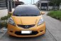 Yellow Honda Jazz 1.5 S i-VTEC (A) 2011 for sale in San Fernando-0