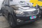 Sell Black 2015 Toyota Fortuner G Auto in Quezon City-1