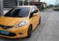 Yellow Honda Jazz 1.5 S i-VTEC (A) 2011 for sale in San Fernando-1