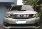 Sell Silver 2013 Toyota Fortuner 2.7 (A) in Manila-0