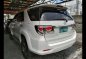 Selling White Toyota Fortuner 2014 SUV at 80000 km in Laguna-0