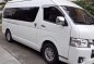 White Toyota Hiace Super Grandia 2016 for sale in Parañaque City-0